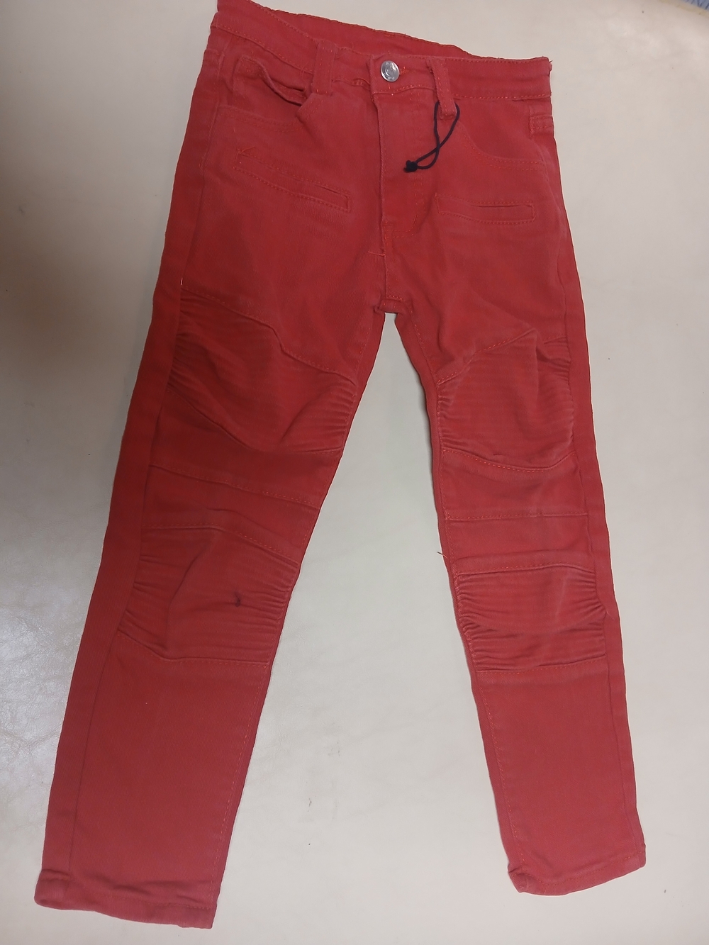 Boys red osc Jean pants 8 fall school dressy classy classic style straight fitte